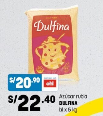 Plaza Vea Dulfina Azúcar Rubia 5kg oferta