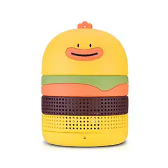 Tiendas EFE Parlante inalámbrico icarer bluetooth hamburguesa oferta