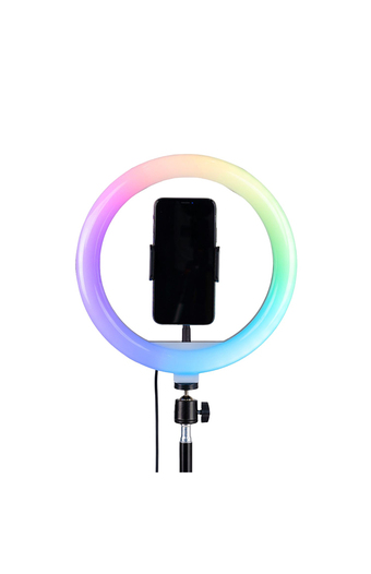 Tiendas EFE Aro de luz led havit st7026 26cm + trípode oferta