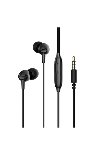 Tiendas EFE Audifonos in ear havit con cable y micrófono hv-e48p negro oferta