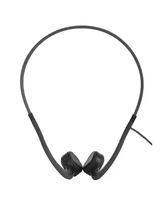 Tiendas EFE Audífonos deportivos aftershokz con micrófono titanium negro oferta