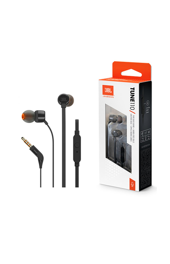 Tiendas EFE Audífonos in ear jbl tune t110 con micrófono negro oferta