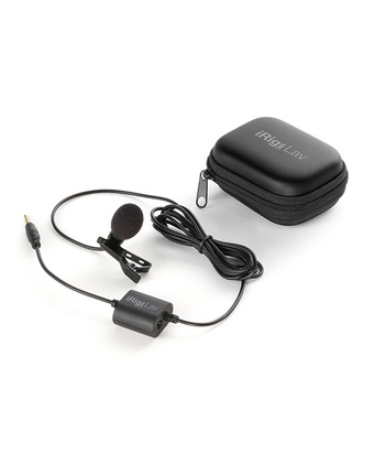 Tiendas EFE Micrófono condensador ik multimedia irig mic lav negro oferta