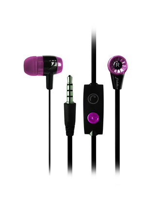 Tiendas EFE Audífonos in ear fiddler con micrófono fd-080 morado oferta