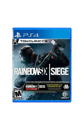 Tiendas EFE Juego sony ps4 tom clancys rainbowsix siege edición deluxe oferta