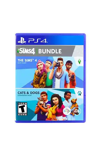 Tiendas EFE Juego sony ps4 the sims 4 plus cats and dogs bundle oferta