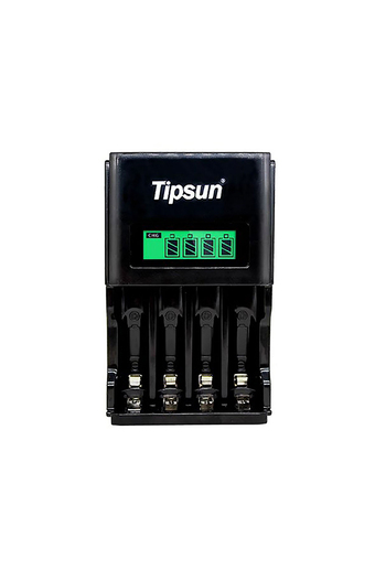 Tiendas EFE Cargador de pilas recargables tipsun aa.aaa.pantalla lcd oferta
