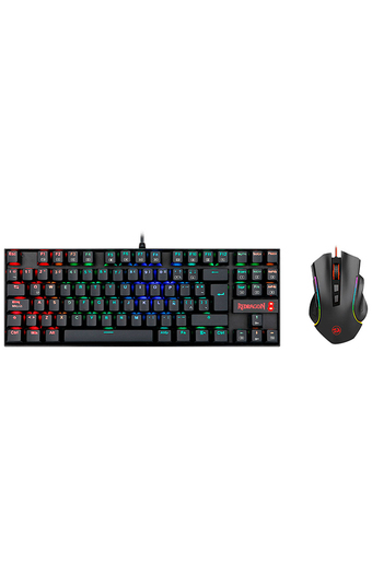 Tiendas EFE Kit gamer redragon teclado kumara k552 + mouse griffin m607 negro oferta