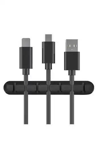 Tiendas EFE Organizador y sujetador de cables oferta