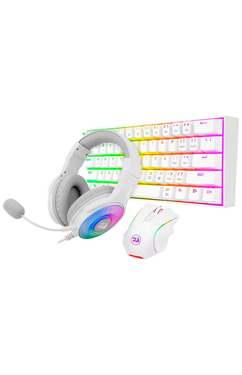 Tiendas EFE Kit gamer redragon teclado dragonborn + mouse griffin+ audífonos pandora oferta