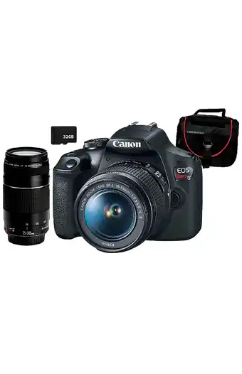 Tiendas EFE Combo 57 cámara canon eos rebel t7 oferta