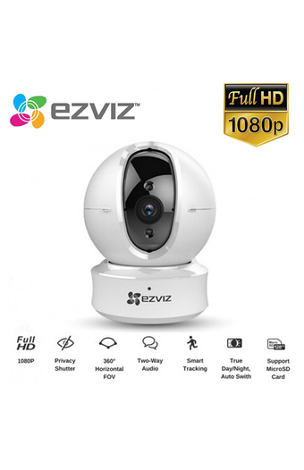 Tiendas EFE Cámara de seguridad giratoria 360° ezviz wifi hd c6n oferta