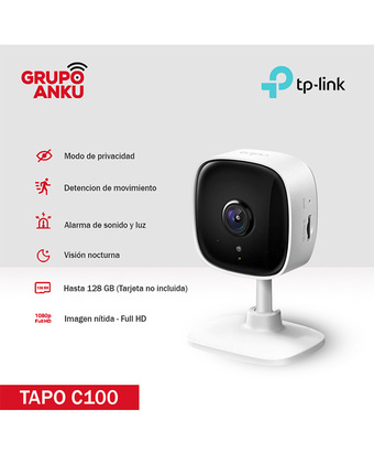 Tiendas EFE Cámara de seguridad tp-link wifi full hd 1080p oferta