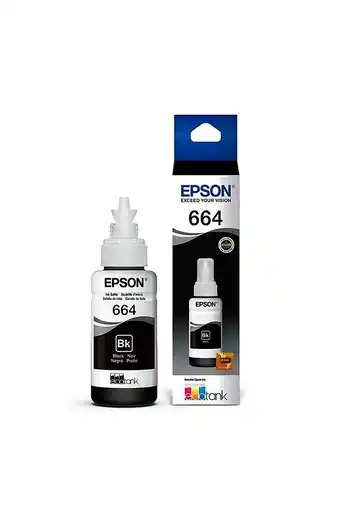 Tiendas EFE Botella de tinta epson t664120-al negro oferta