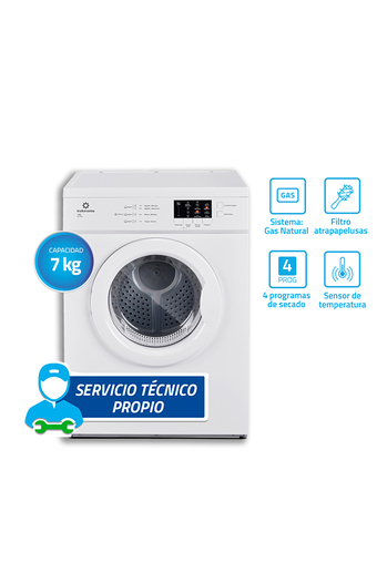 Tiendas EFE Secadora a gas indurama sec-7blg oferta