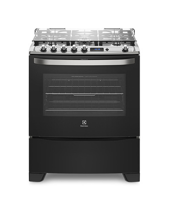Tiendas EFE Cocina de pie electrolux 5 hornillas 76usr oferta
