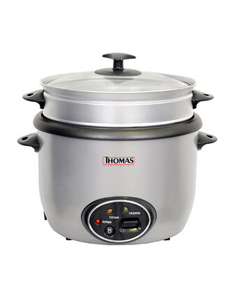 Tiendas EFE Olla arrocera thomas 2.8lt th-37pf silver oferta