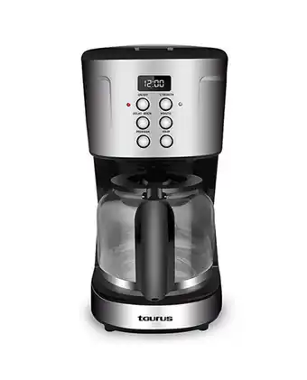 Tiendas EFE Cafetera taurus florencia 900w 12 tazas oferta