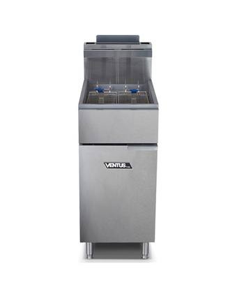 Tiendas EFE Freidora pedestal a gas 18lt 2 canastos ventus oferta