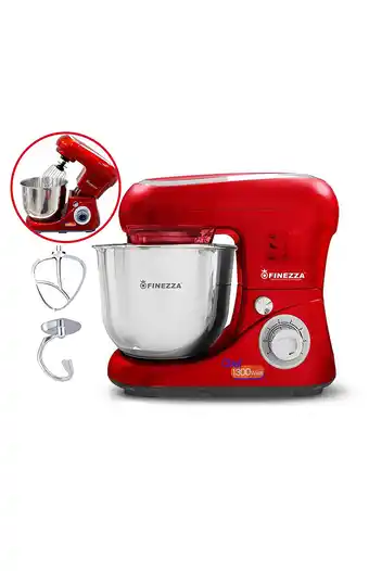 Tiendas EFE Batidora orbital 1300w 6v finezza fz-6822b rojo oferta