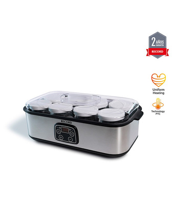 Tiendas EFE Yogurt maker digital 1.6lt 8 frascos record rec- inygm159 oferta