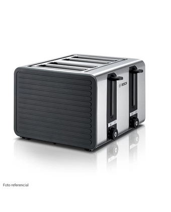 Tiendas EFE Tostador inox 4 rebanadas 1800w bosch tat7s45 oferta