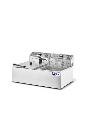 Tiendas EFE Freidora eléctrica doble ventus sobre mesa vfs-062 oferta