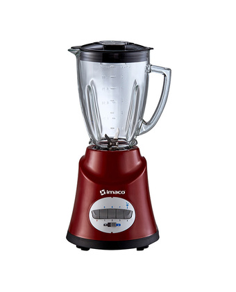 Tiendas EFE Licuadora imaco 1.5lt 8v 500w bl8155 rojo oferta