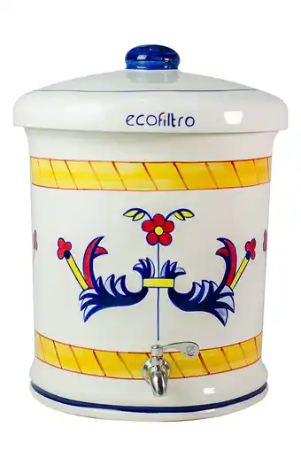 Tiendas EFE Purificador y dispensador de agua cerámico 21lt ecofiltro flor silvestre oferta