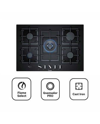 Tiendas EFE Encimera glass bosch ppq7a6b90v oferta