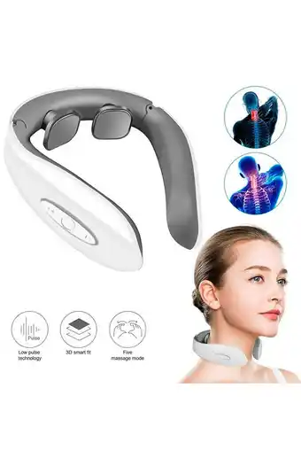 Tiendas EFE Masajeador de cuello inteligente recargable oferta