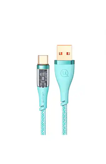Tiendas EFE Cable icy usb a type-c 66w 1.2m menta oferta