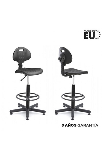 Tiendas EFE Silla ziyaz nargo giratoria cajero negro oferta