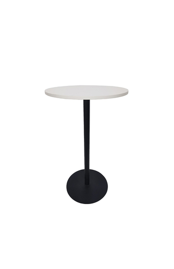 Tiendas EFE Mesa ziyaz diska45 d60 blanco b/neg microtexturado oferta