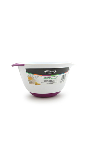 Tiendas EFE Bowl mezclador de 1.5lt press oferta