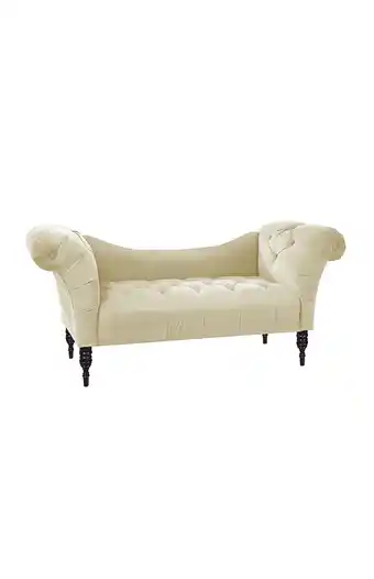 Tiendas EFE Banqueta home premium mum capitone beige oferta