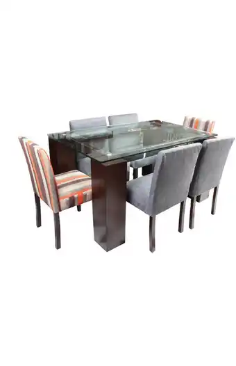 Tiendas EFE Juego de comedor falotih 6 sillas miriam oferta