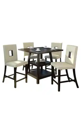 Tiendas EFE Juego de comedor falotih 4 sillas sumail oferta
