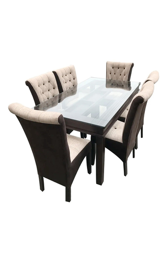Tiendas EFE Juego de comedor falotih 6 sillas dalia oferta