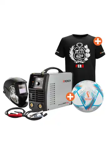 Tiendas EFE Soldadora 240max ronch + careta fotosensible ronch oferta
