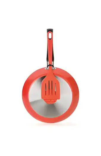 Tiendas EFE Sartén 24cm con espátula multiflon coral oferta