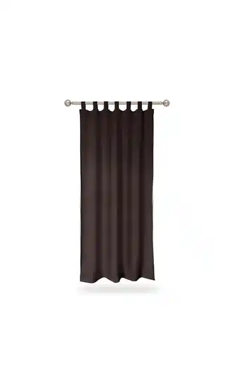 Tiendas EFE Cortina de 1.40x2.30mt coralpe nordica marrón oferta