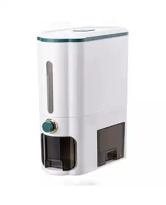 Tiendas EFE Dispensador de arroz y granos verde jade oferta