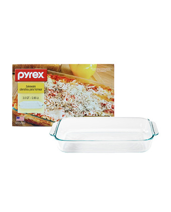 Tiendas EFE Fuente recta transparente de 3.8lt pyrex oferta