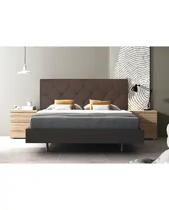 Tiendas EFE Cabecera rombo 2 plazas villa hogar marrón oferta