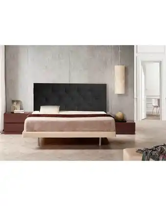 Tiendas EFE Cabecera club hogar lin queen negro oferta