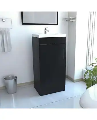 Tiendas EFE Mueble de lavamanos decohome madrid wengue oferta