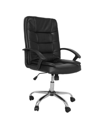 Tiendas EFE Silla gerencial venso ve381 negro oferta
