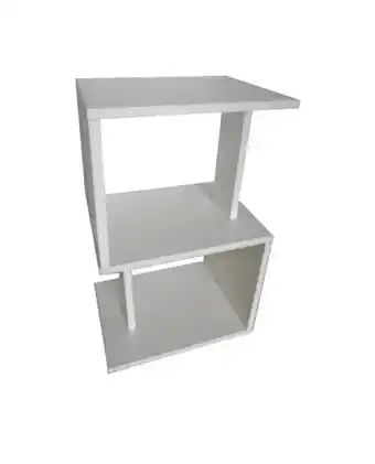 Tiendas EFE Velador básico muebles yanira blanco oferta