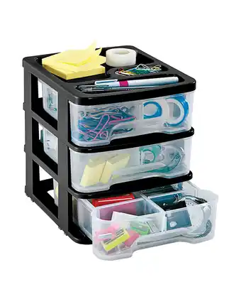 Tiendas EFE Gavetero pequeño rimax negro oferta